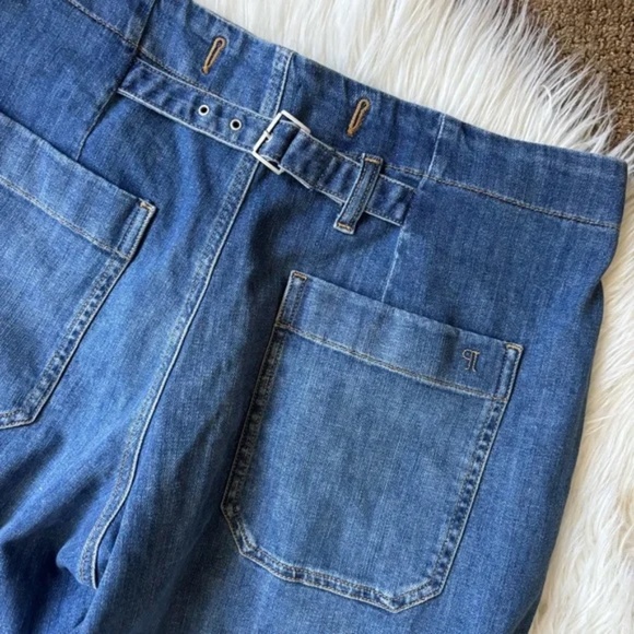 Pilcro Anthropologie NWT The Arin Mid-Rise Button-Front Barrel Pant Jeans 30 - Picture 10 of 10